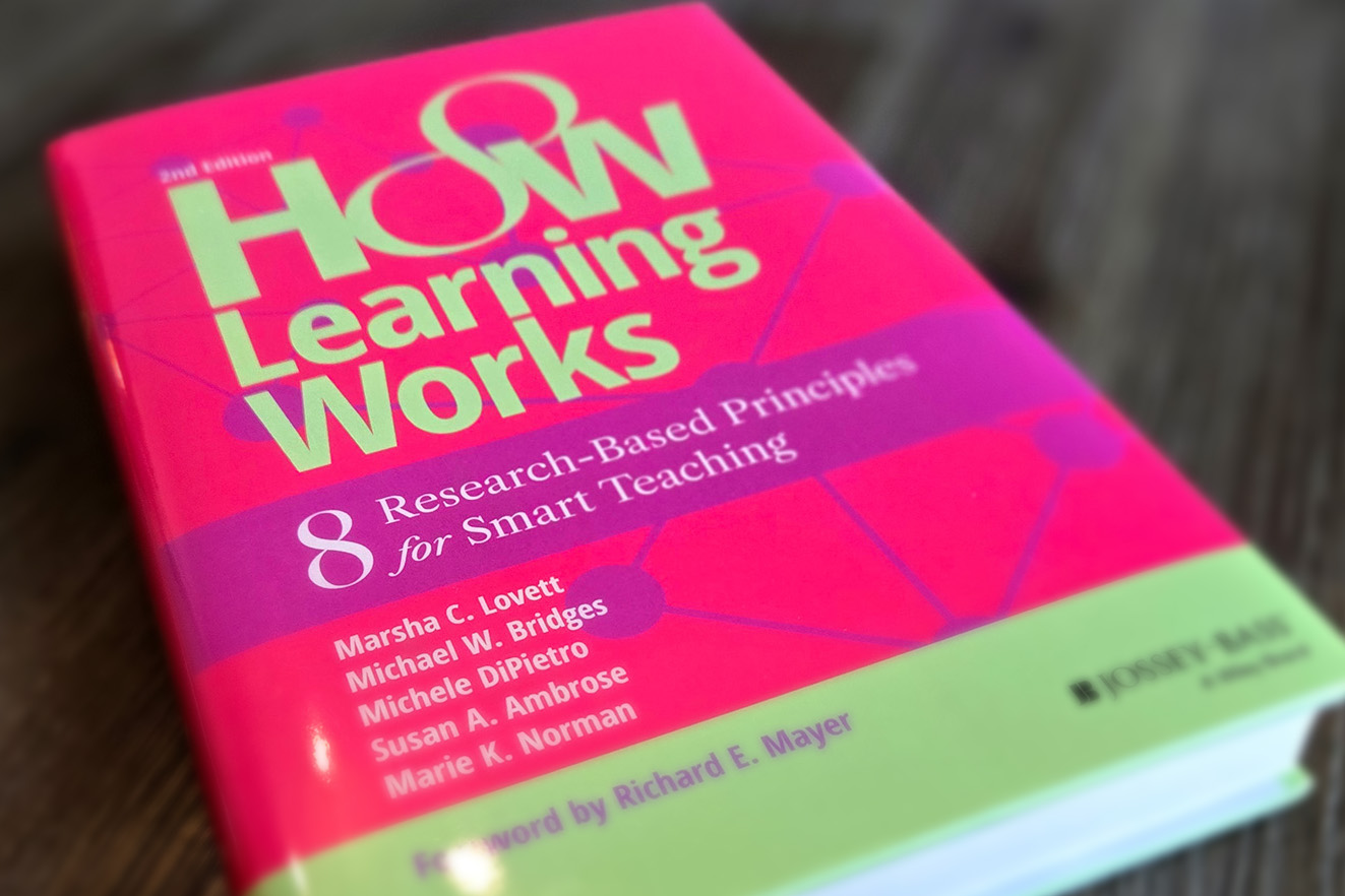 Image of the How Learning Works book